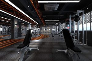 工業(yè)風(fēng)裝修設(shè)計健身房