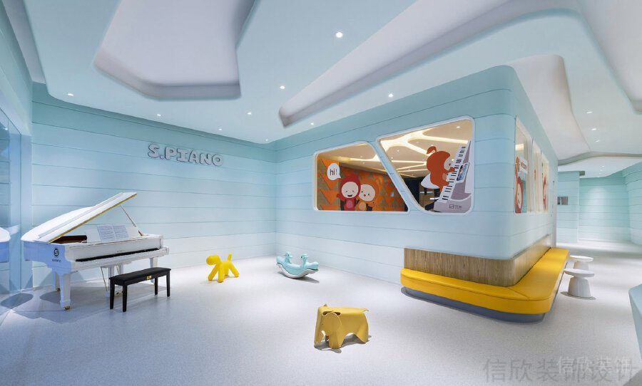 東莞藝術(shù)教育裝修設(shè)計(jì)_信欣幼兒園學(xué)校裝修設(shè)計(jì)