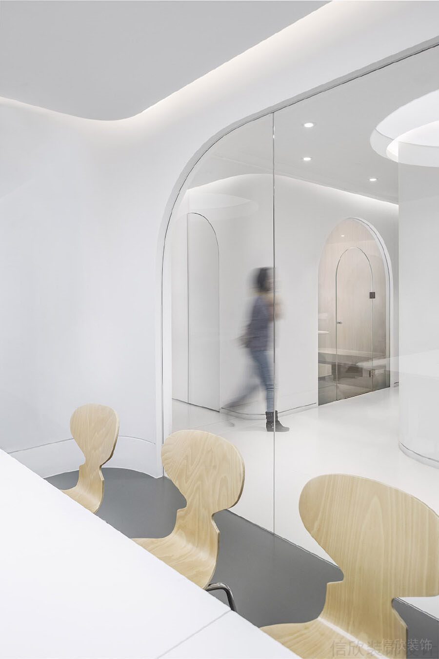 深圳書宇培訓學校裝修設計_信欣幼兒園學校裝修設計