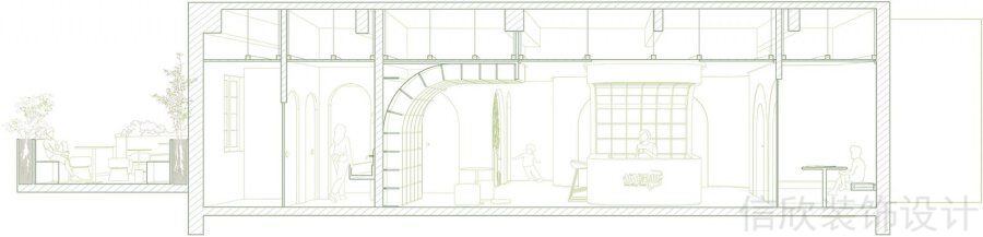 深圳書宇培訓學校裝修設計_信欣幼兒園學校裝修設計