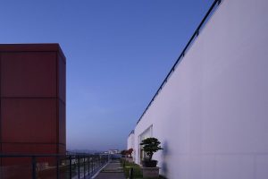 天臺辦公室過道效果圖微景觀直線式陽臺區(qū)域