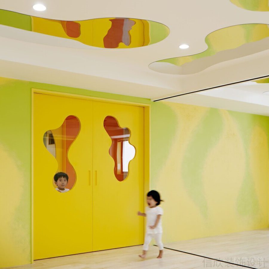 東莞藝興幼兒園裝修設(shè)計_信欣幼兒園學校裝修設(shè)計