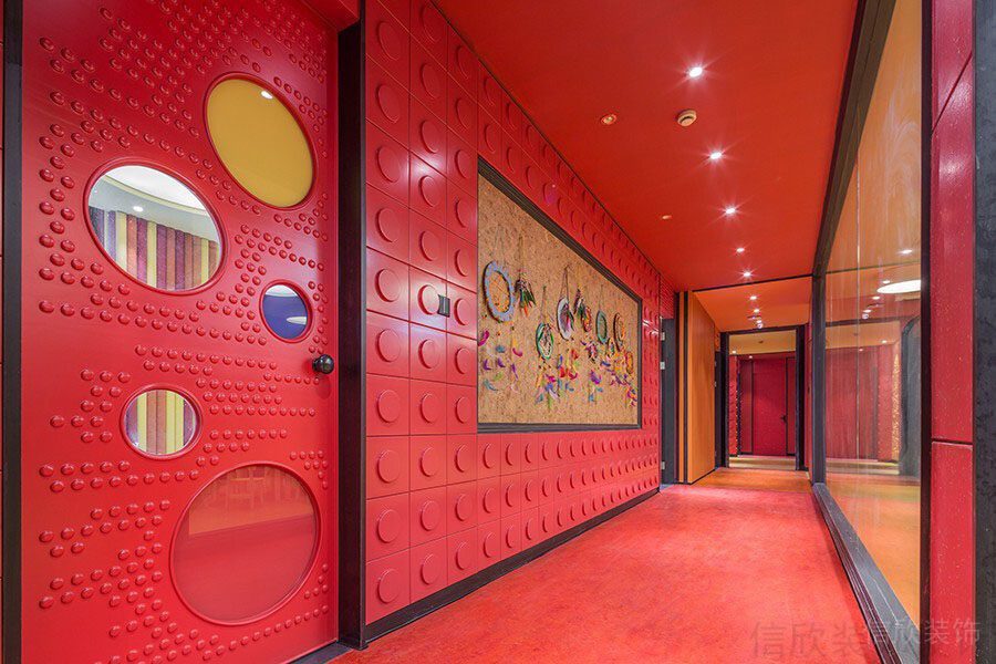 陽(yáng)江兒童教育中心裝修設(shè)計(jì)_信欣幼兒園學(xué)校裝修設(shè)計(jì)