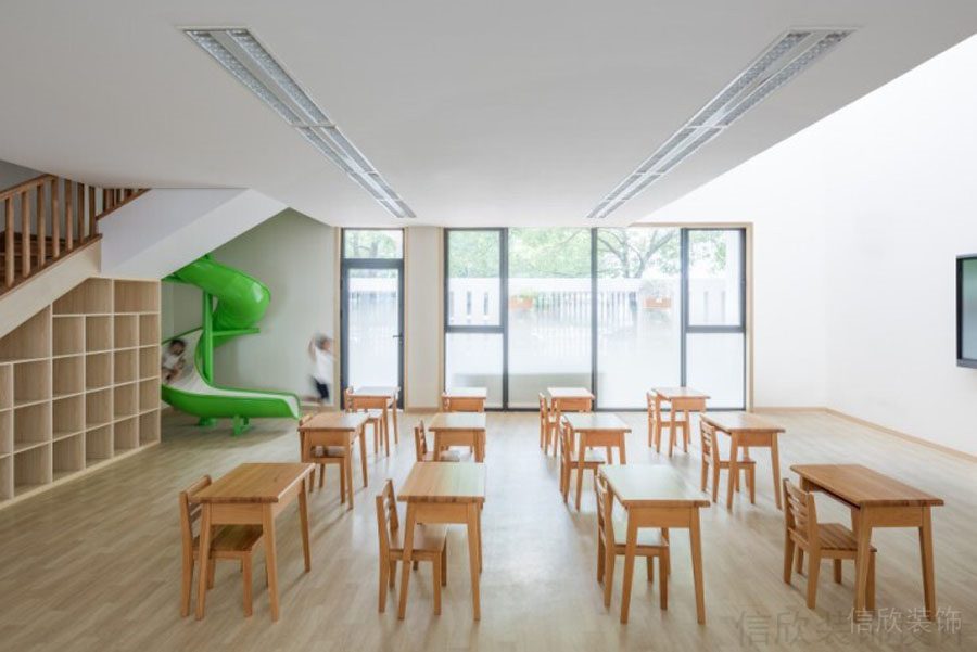 湛江銀川學(xué)校裝修設(shè)計_信欣幼兒園學(xué)校裝修設(shè)計