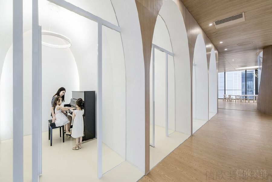 寶麗藝術(shù)教育裝修設(shè)計2_信欣幼兒園學(xué)校裝修設(shè)計