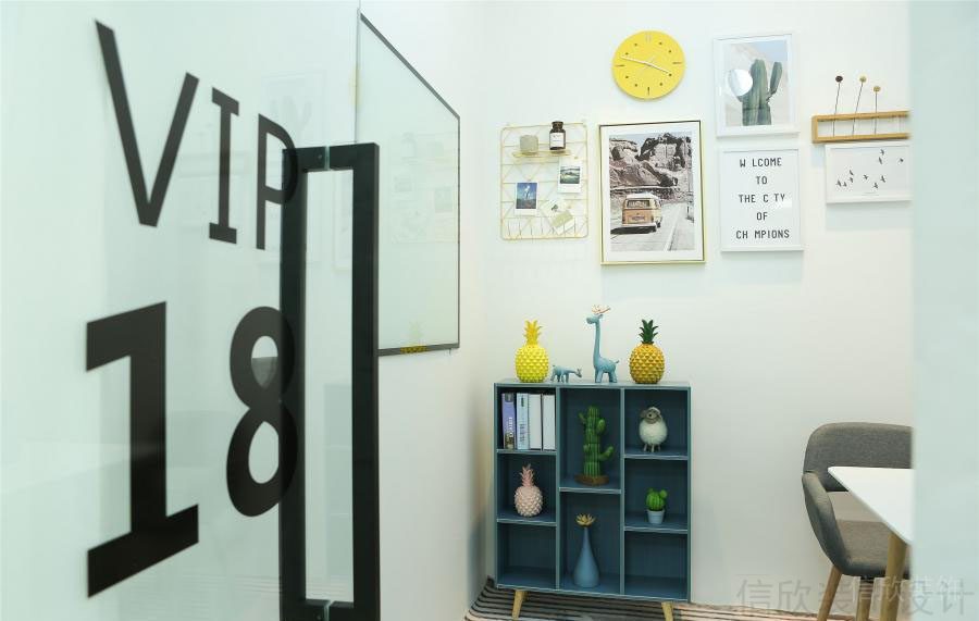 貝爾英語培訓(xùn)中心裝修設(shè)計1_信欣幼兒園學(xué)校裝修設(shè)計