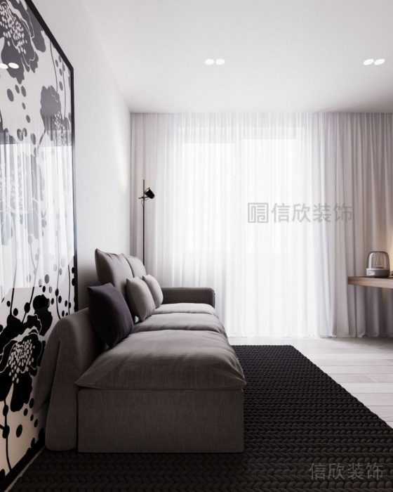 現(xiàn)代風格灰色沙發(fā)圖片