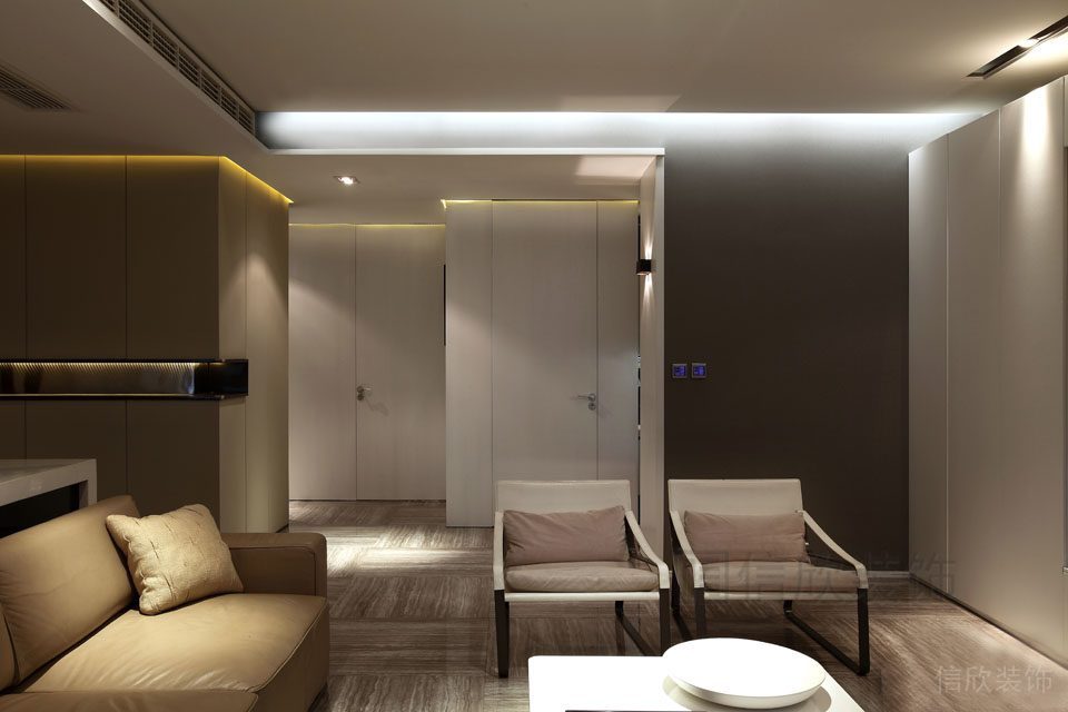 輕奢風(fēng)中央空調(diào)內(nèi)嵌式環(huán)形天花創(chuàng)意設(shè)計(jì)地板機(jī)理效果圖全屋定制