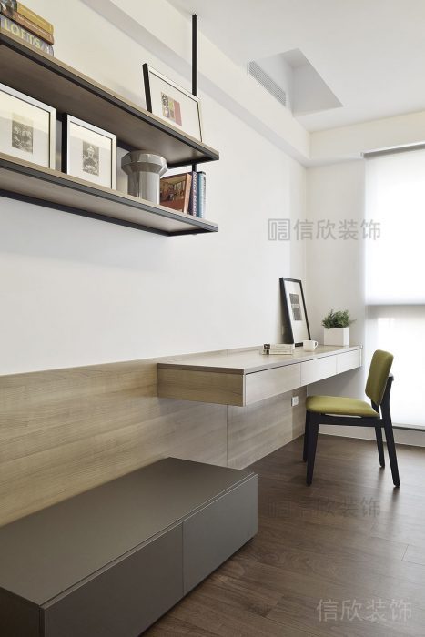 日式簡約布置工作區(qū)域書房創(chuàng)意設(shè)計現(xiàn)代簡約效果