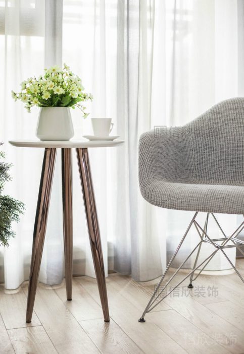 臥室簡約風(fēng)書吧休息區(qū)設(shè)計實木木板地板效果