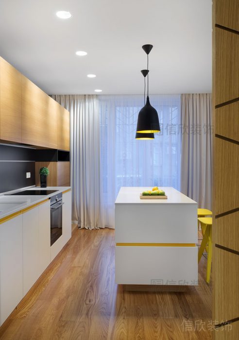 智能住宅開放設計靈活動線木質現(xiàn)代創(chuàng)意裝修效果