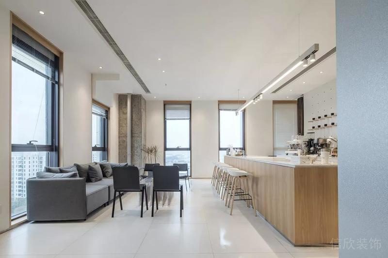 深圳羅湖區(qū)田園辦公室裝修圖