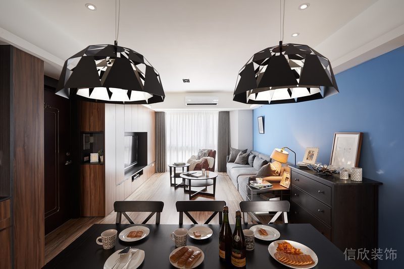 深圳南山家庭新房裝修設(shè)計效果圖