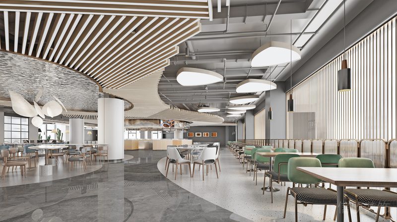 深圳西麗餐飲裝修設(shè)計公司案例