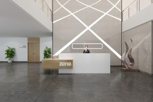 現(xiàn)代暖色調(diào)辦公室裝修設(shè)計