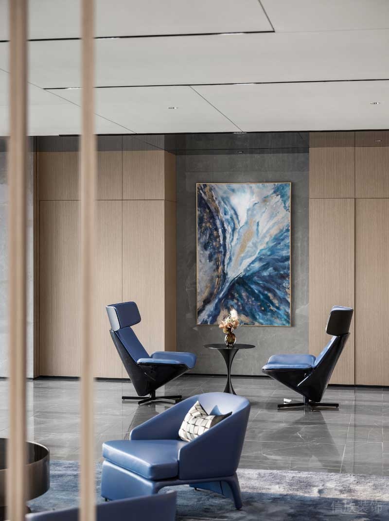 售樓處木飾面墻面裝飾 售樓處木飾面墻面裝飾