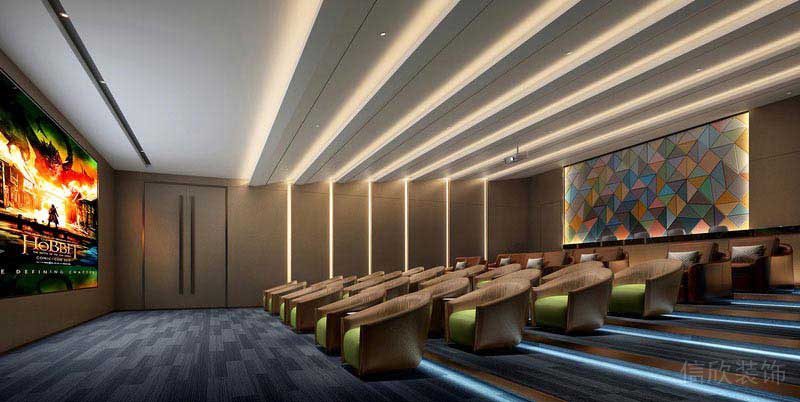 辦公室現(xiàn)代風(fēng)報(bào)告廳效果圖