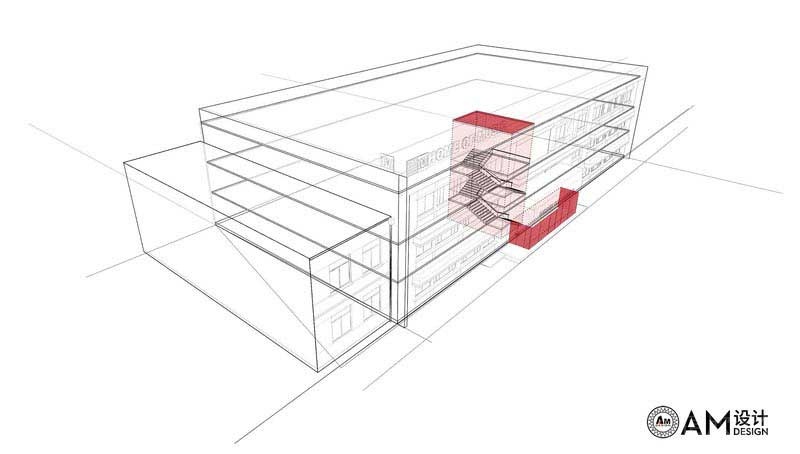 辦公室現(xiàn)代風(fēng)外立面結(jié)構(gòu)效果圖