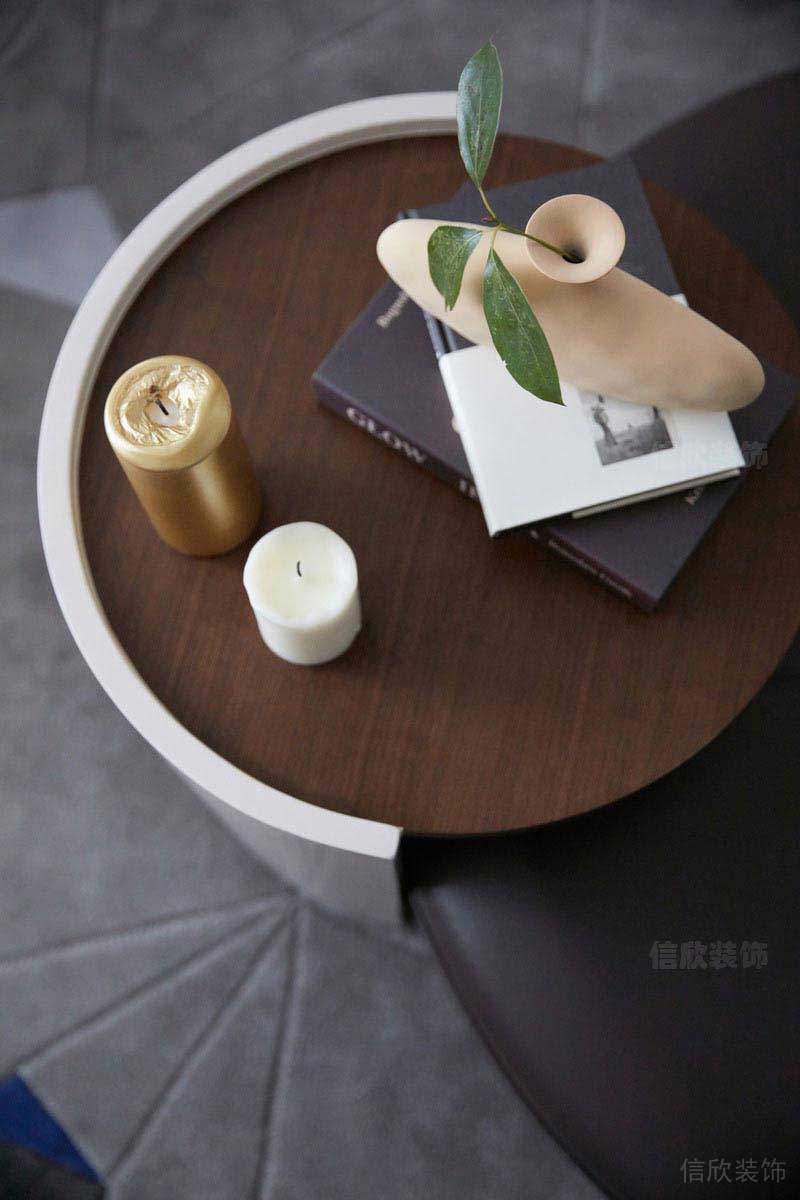 辦公室現(xiàn)代風下午茶桌效果圖