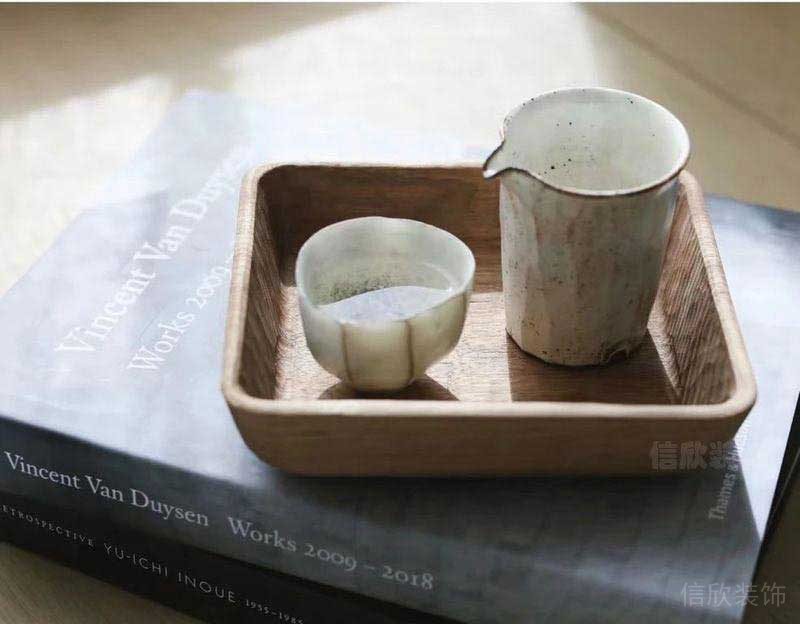 辦公室現(xiàn)代風休息區(qū)書籍木藝飾品效果圖