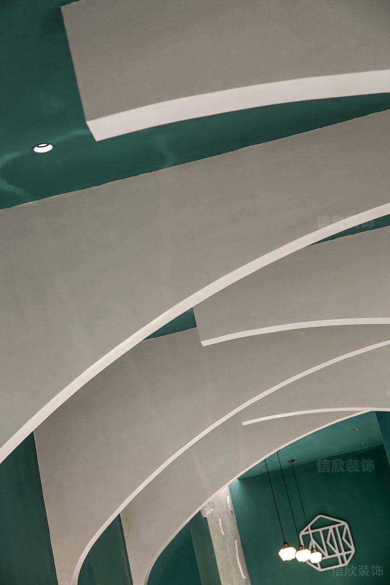 辦公室現(xiàn)代風(fēng)造型頂面效果圖