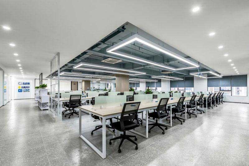 辦公室現(xiàn)代簡約風(fēng)辦公區(qū)效果圖(3)