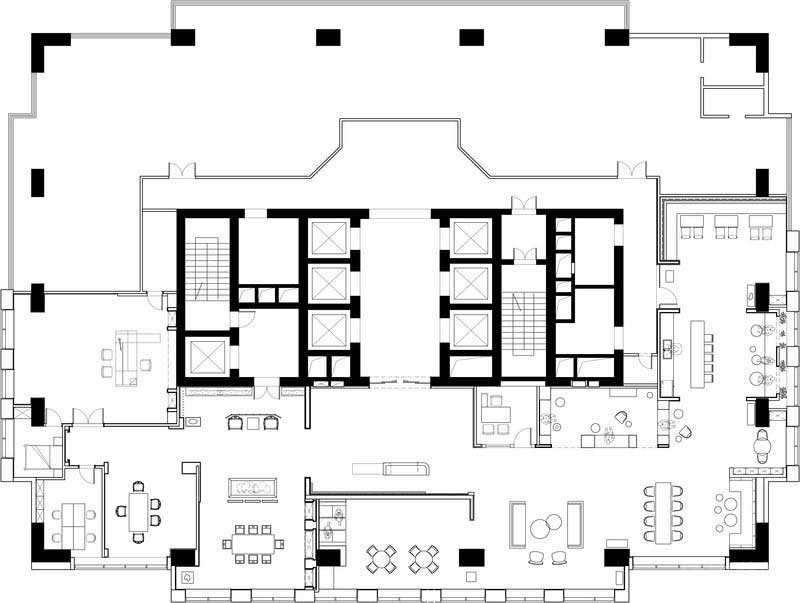 辦公室現(xiàn)代美式風(fēng)風(fēng)設(shè)計(jì)圖
