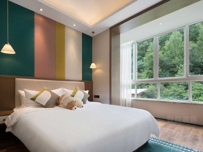 北歐風(fēng)格別墅樣板間兒童房