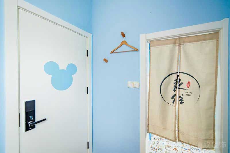 北歐風(fēng)格公寓入口處