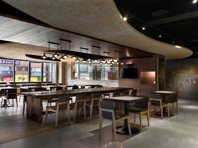 北歐工業(yè)風餐飲空間陳設(shè)