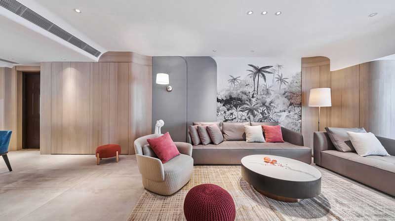 北歐現(xiàn)代風家居客廳