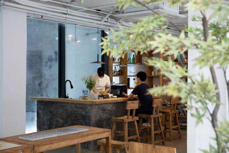 餐廳現(xiàn)代風吧臺效果圖 (3)