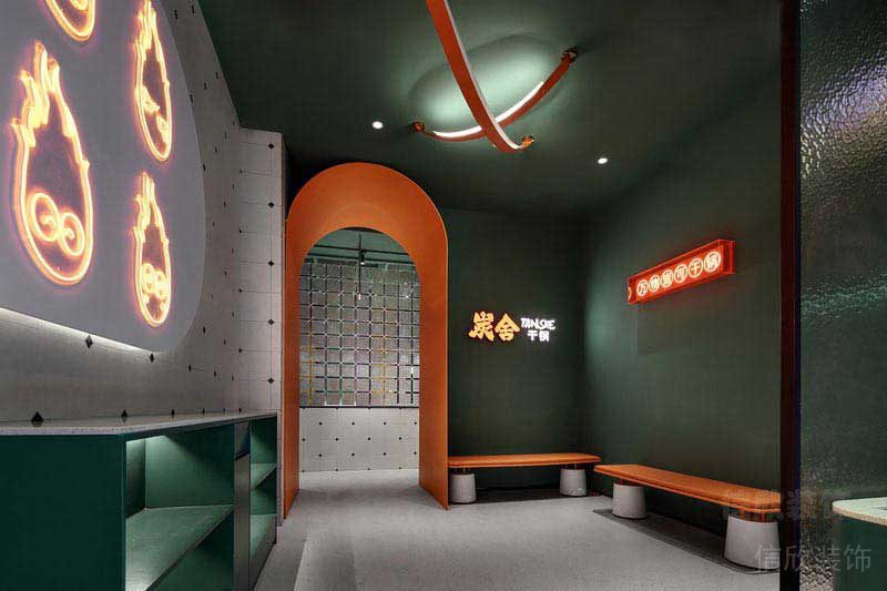 餐廳現(xiàn)代風(fēng)等候區(qū)效果圖