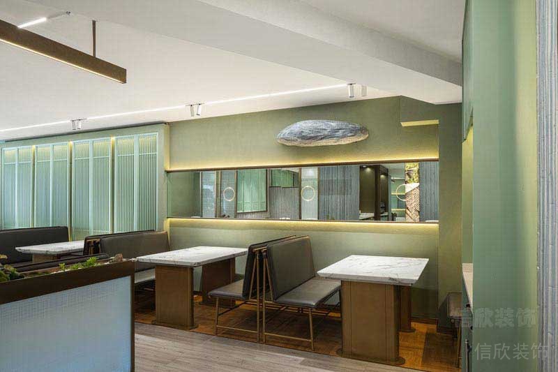 餐廳現(xiàn)代風(fēng)卡座效果圖 (2)