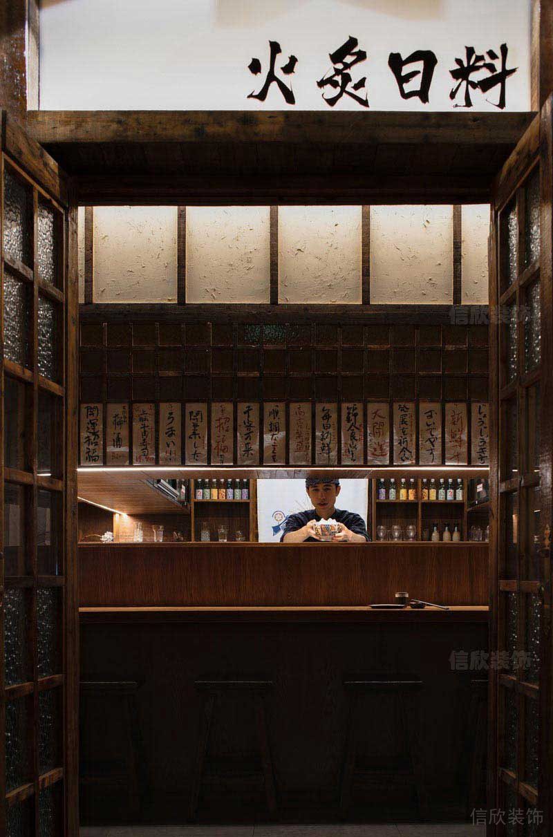 餐廳現(xiàn)代風(fēng)前臺效果圖 (3)