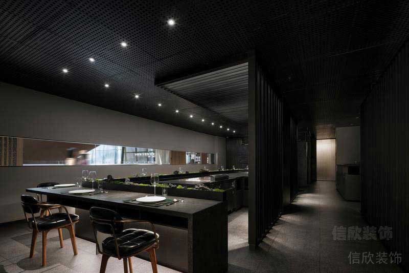 餐廳現(xiàn)代風(fēng)宴會(huì)桌效果圖