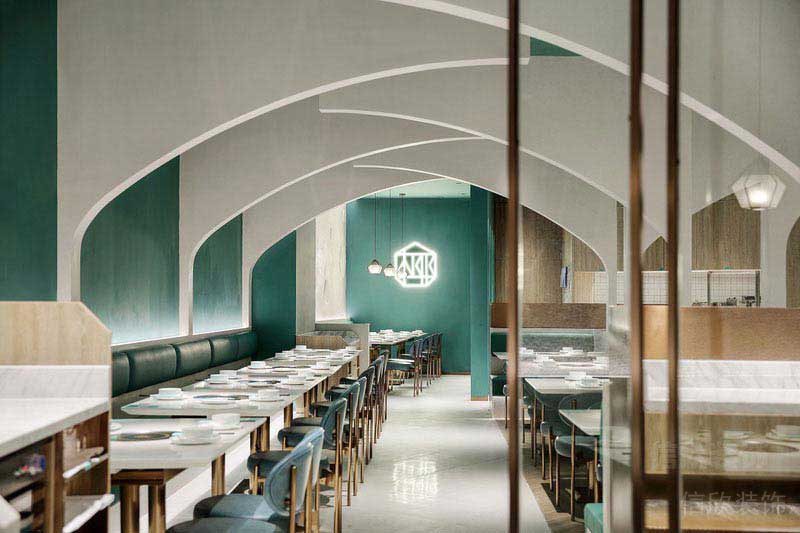 餐廳現(xiàn)代簡約風(fēng)用餐區(qū)效果圖