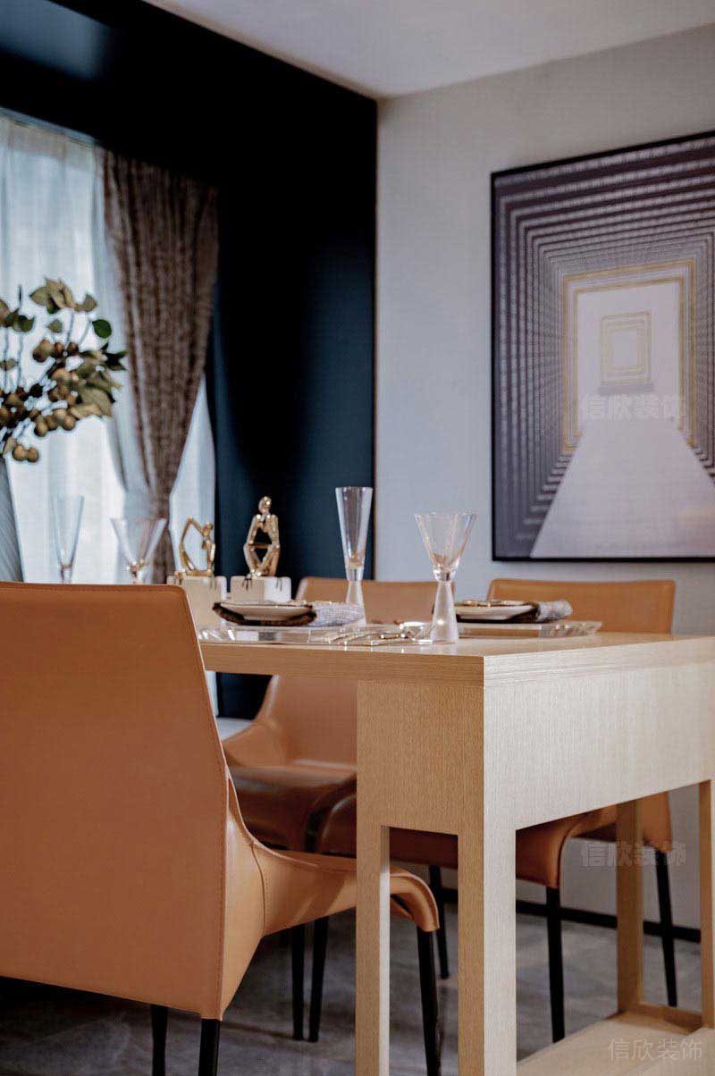 二手房改造現(xiàn)代簡約風(fēng)餐廳效果圖 (4)