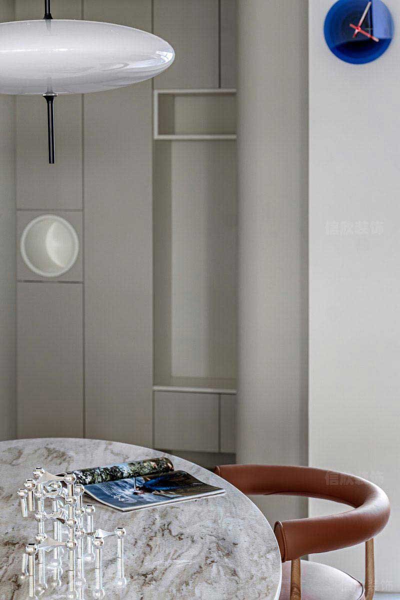 二手房改造現(xiàn)代簡約風(fēng)餐廳效果圖(2)