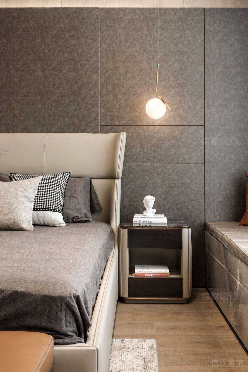 二手房改造現(xiàn)代簡(jiǎn)約風(fēng)臥室效果圖(5)