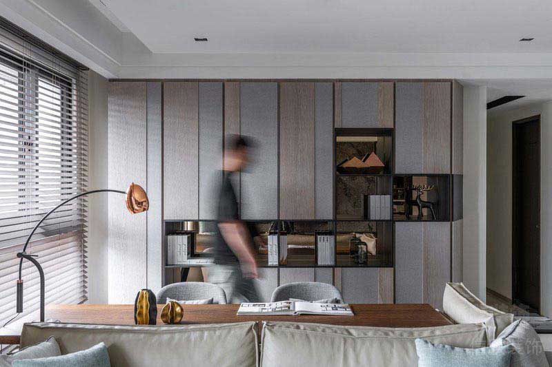 二手房改造現(xiàn)代簡約風(fēng)客廳電視背景墻效果圖(新居現(xiàn)代輕奢風(fēng)客廳效果圖)