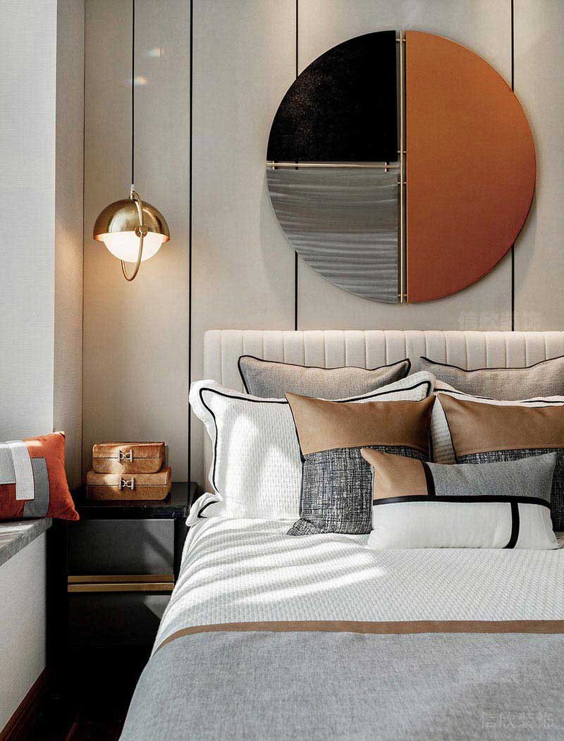 二手房改造現(xiàn)代輕奢風(fēng)臥室效果圖(新居現(xiàn)代輕奢風(fēng)客廳效果圖)