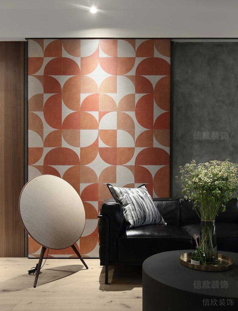 黑色空間里面的藝術(shù)的背景畫(huà)