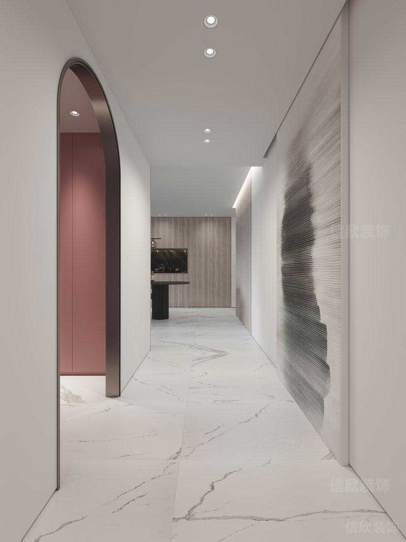 后現(xiàn)代簡約風(fēng)格辦公室過道