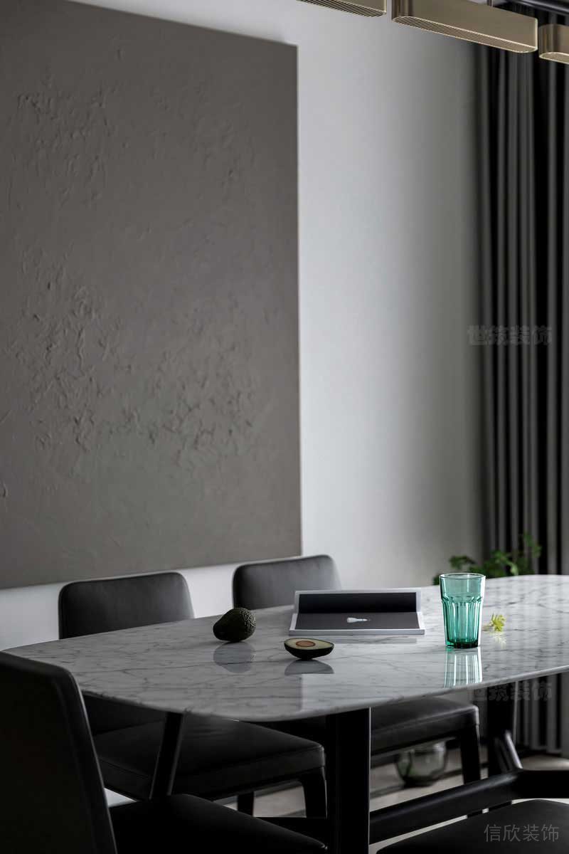 極簡風(fēng)格家居樣板間餐廳