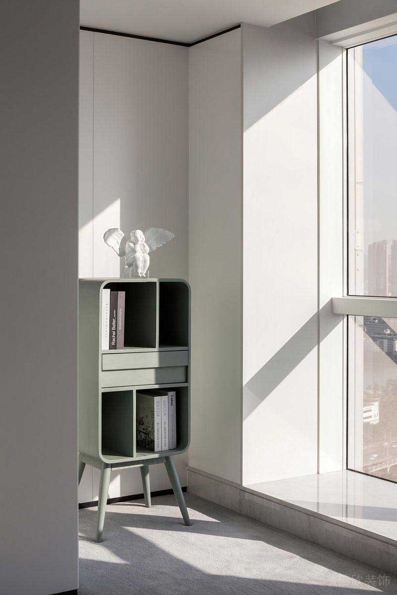 極簡風(fēng)格家庭空間休閑區(qū)裝飾柜