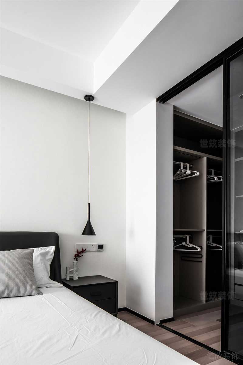 極簡風(fēng)家居臥室