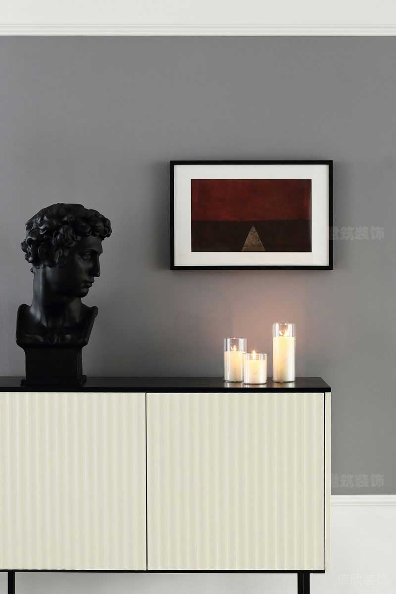 極簡(jiǎn)家居客廳裝飾柜