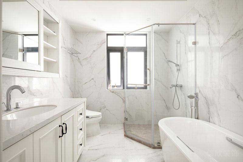 簡歐風格家居空間衛(wèi)生間