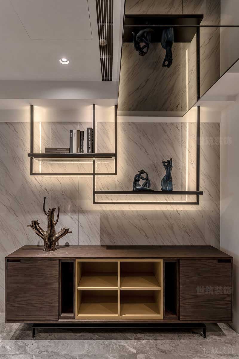 簡約復(fù)古風(fēng)家居玄關(guān)